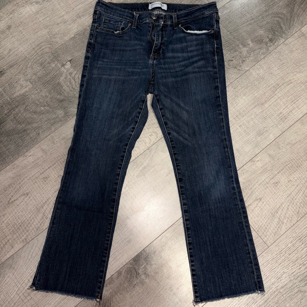 Banana Republic Dark Blue Straight Leg Jeans